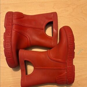Kids Red Rain Boots